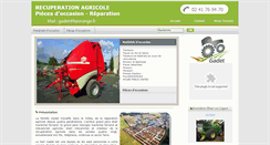 Desktop Screenshot of pieces-agricole.fr
